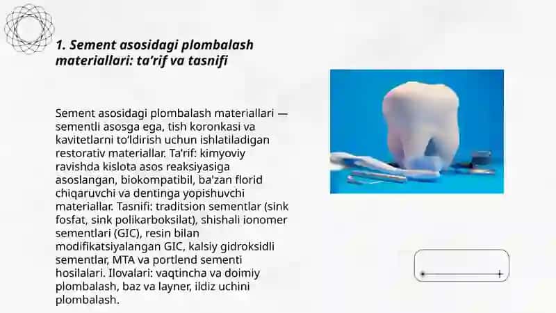 Sement asosidagi plombalash materiallari 3