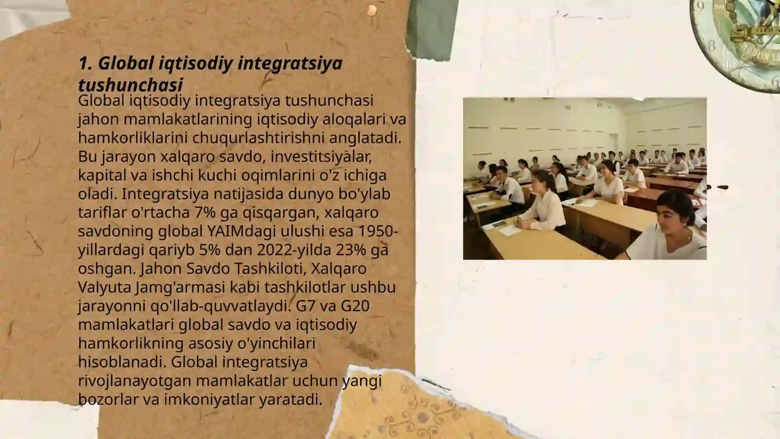 Jahon iqtisodiyotida integratsiya jarayoni 3