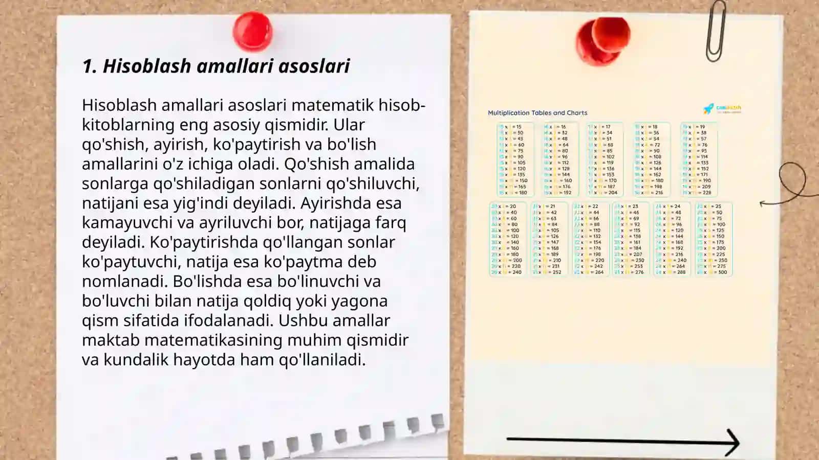 Hisoblash amallari asoslari 3
