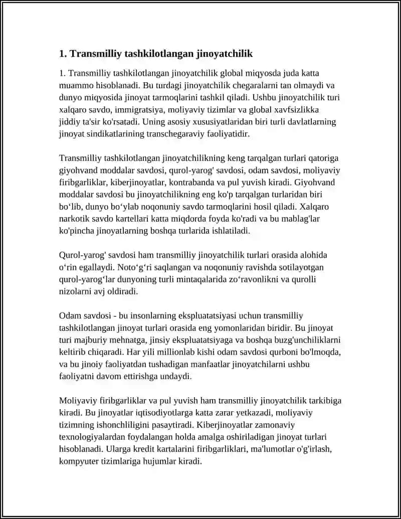 GLOBAL JINOYATCHILIK 3