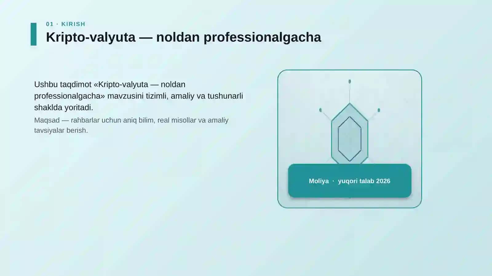 Kripto-valyuta — noldan professionalgacha 3