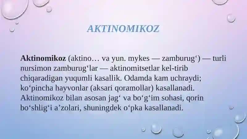 Aktinomikoz 3