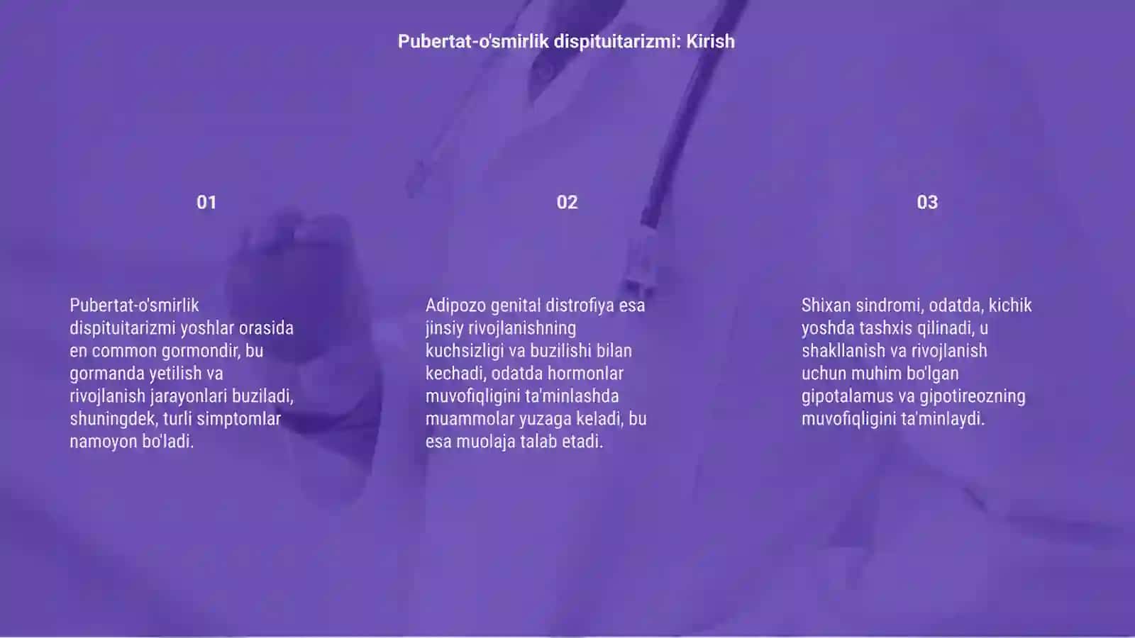 Pubertat-o'smirlik dispituitarizmi 3