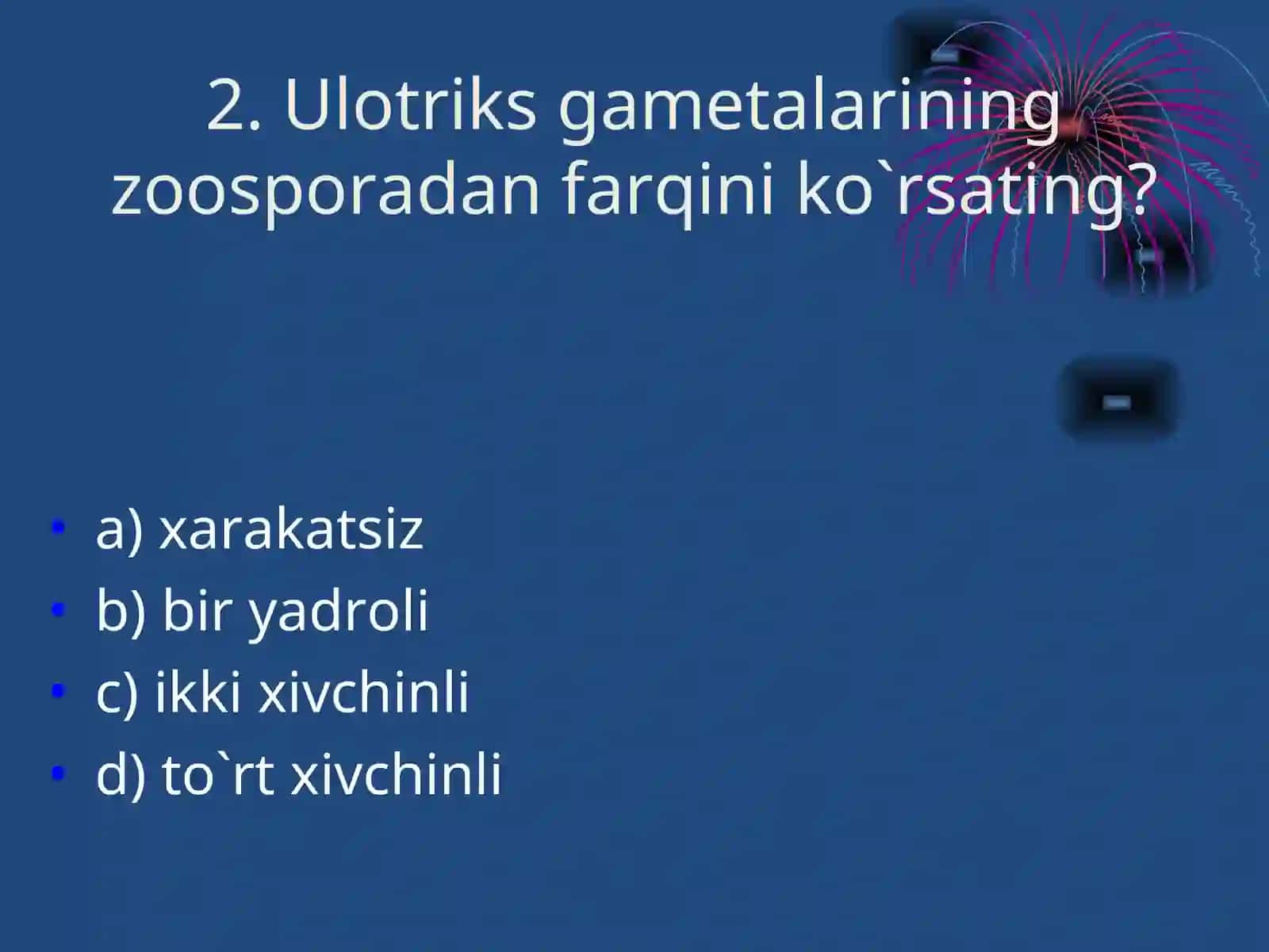 SUVO'TLAR BO'LIMI 3