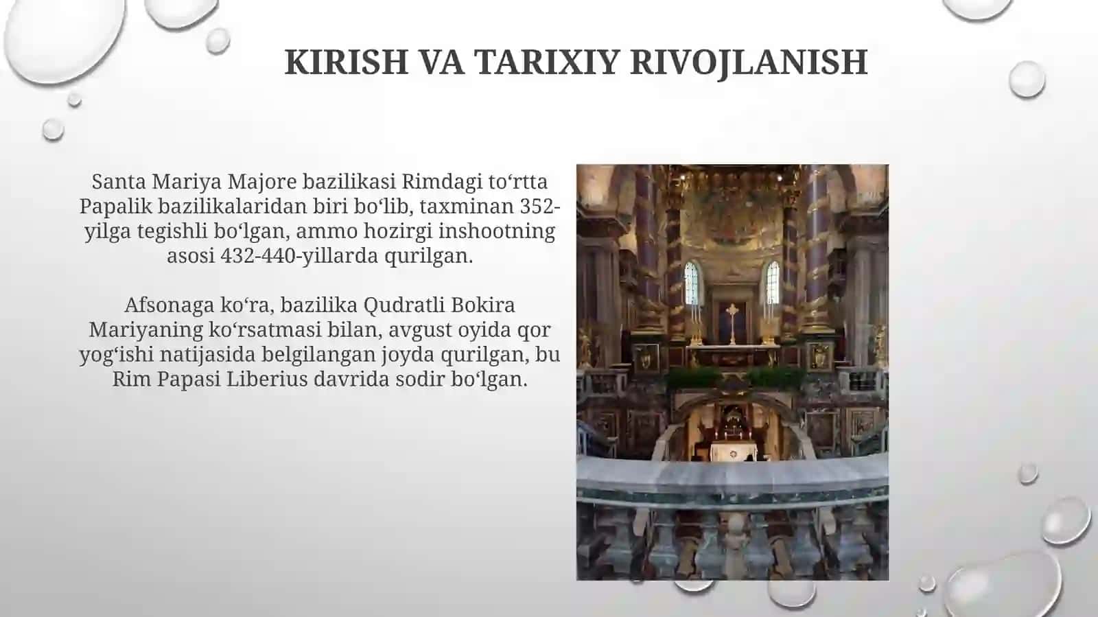 Santa Mariya Majore bazilikasi 3