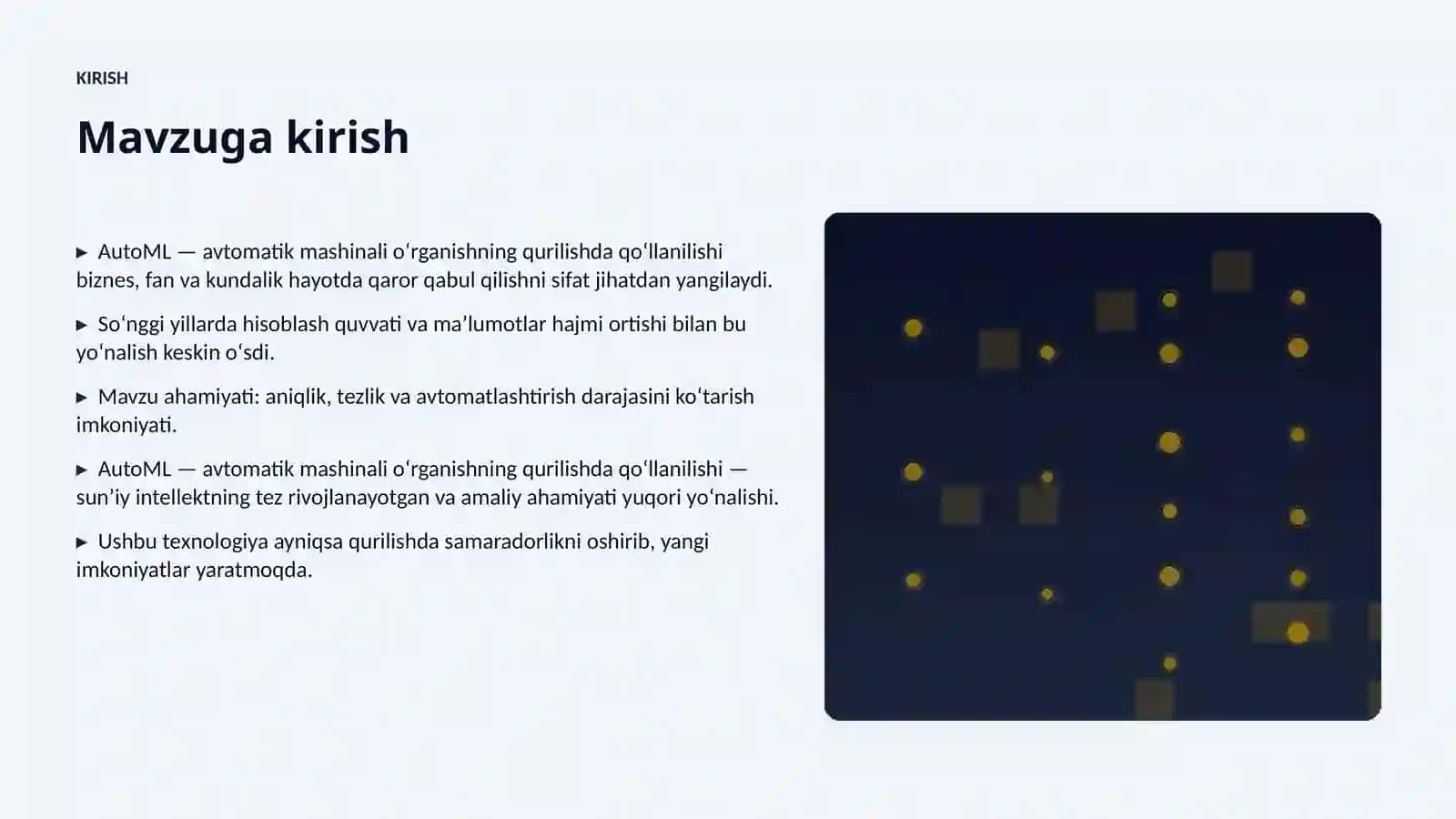 AutoML — avtomatik mashinali oʻrganish 3