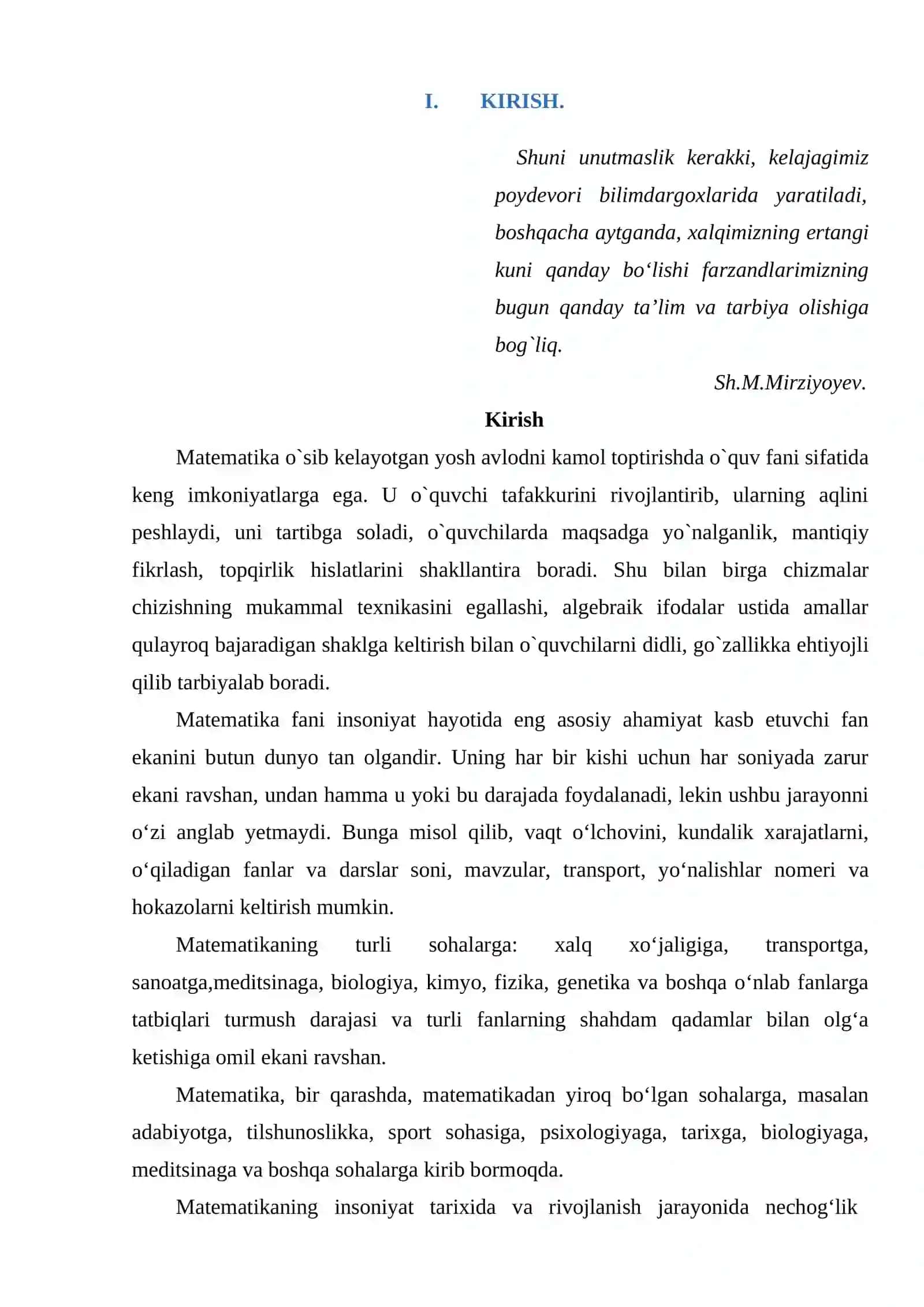 "Oddiy differensial tenglamalar" 3