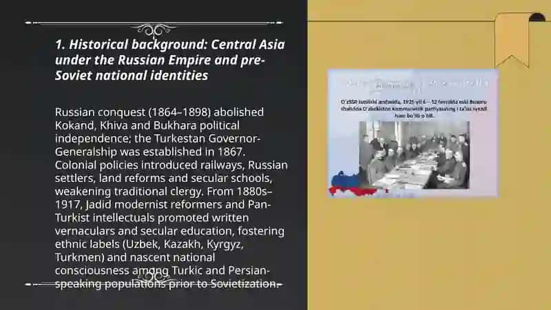 O'rta Osiyoda milliy hududiy chegaralanish o'tkazilishi va Uzbekistan Ssrning tashkil topishi 3