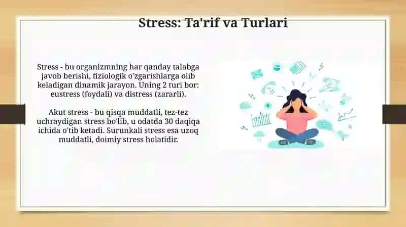 Stress va uni boshqarish strategiyalari 3