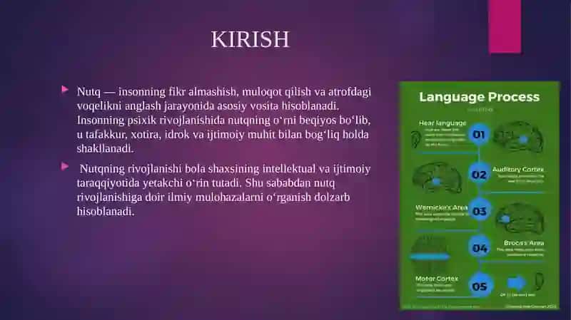 Nutq rivojlanishi  haqida mulohazalar. 3
