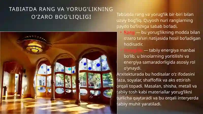 TABIATDA RANG VA YORUG’LIK 3