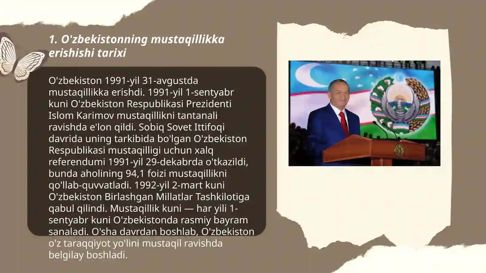 Mening o'lkam-mustaqil O'zbekiston 3