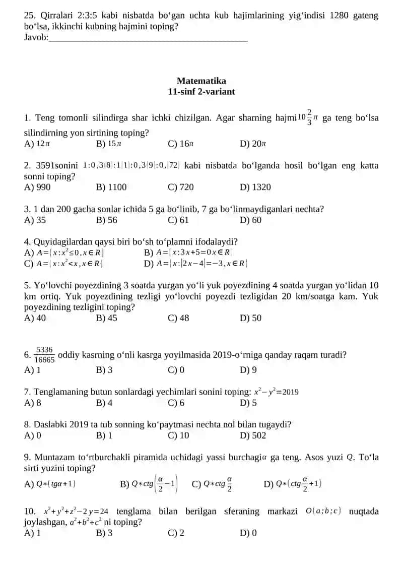 Matematika 3