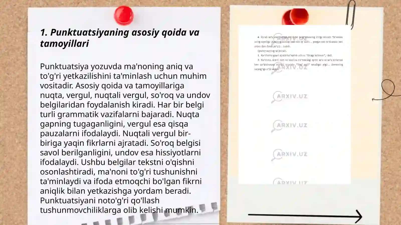 Punktuatsiya tamoyillari 3