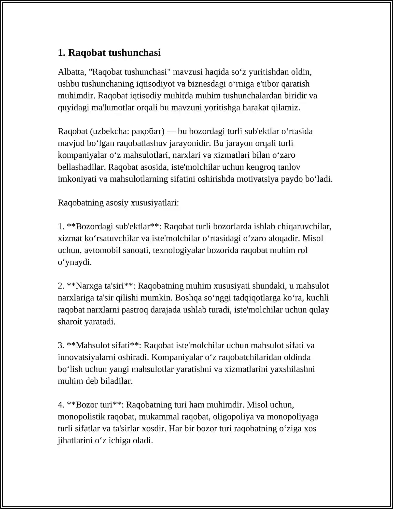 RAQOBAT KURASHINING SHAKLLARI VA USULLARI 3