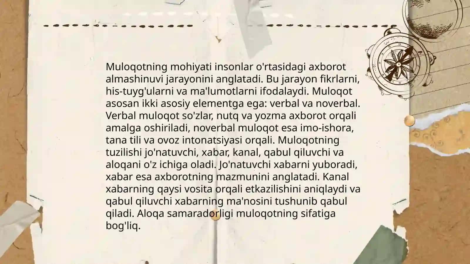 Muloqot va shaxslararo munosabat psixologiyasi 3