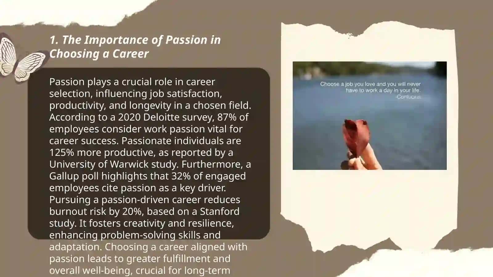 Passion in Choosing a Career 3