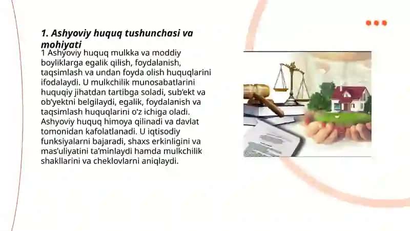 Ashyoviy huquqlar 3