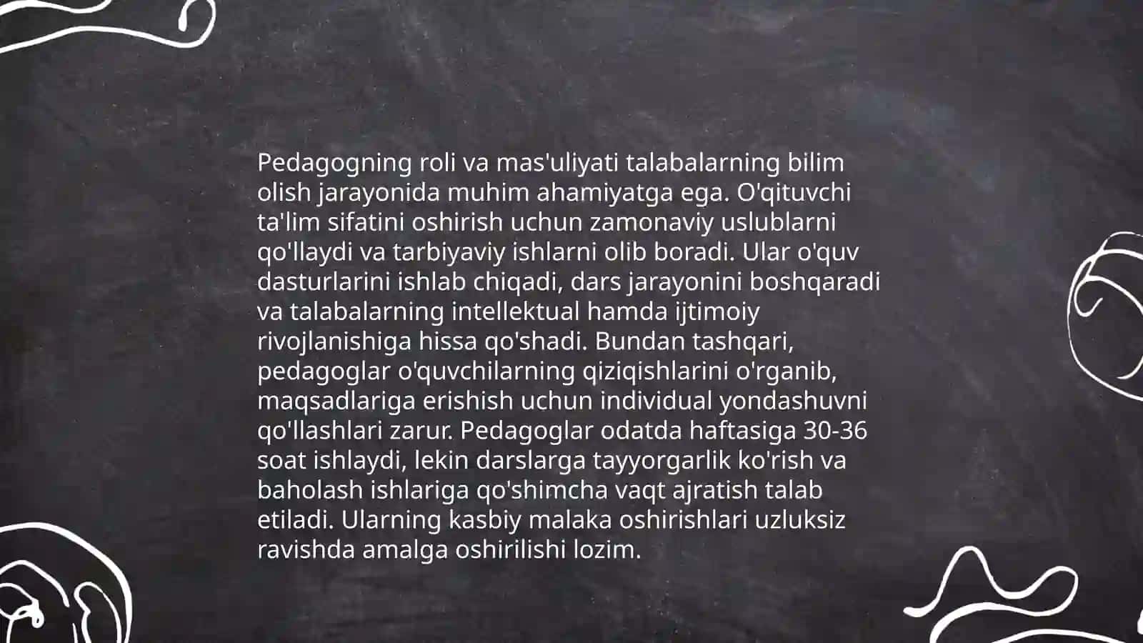 Pedagogning roli va mas'uliyati 3