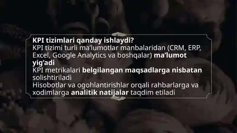 KPI haqida 3