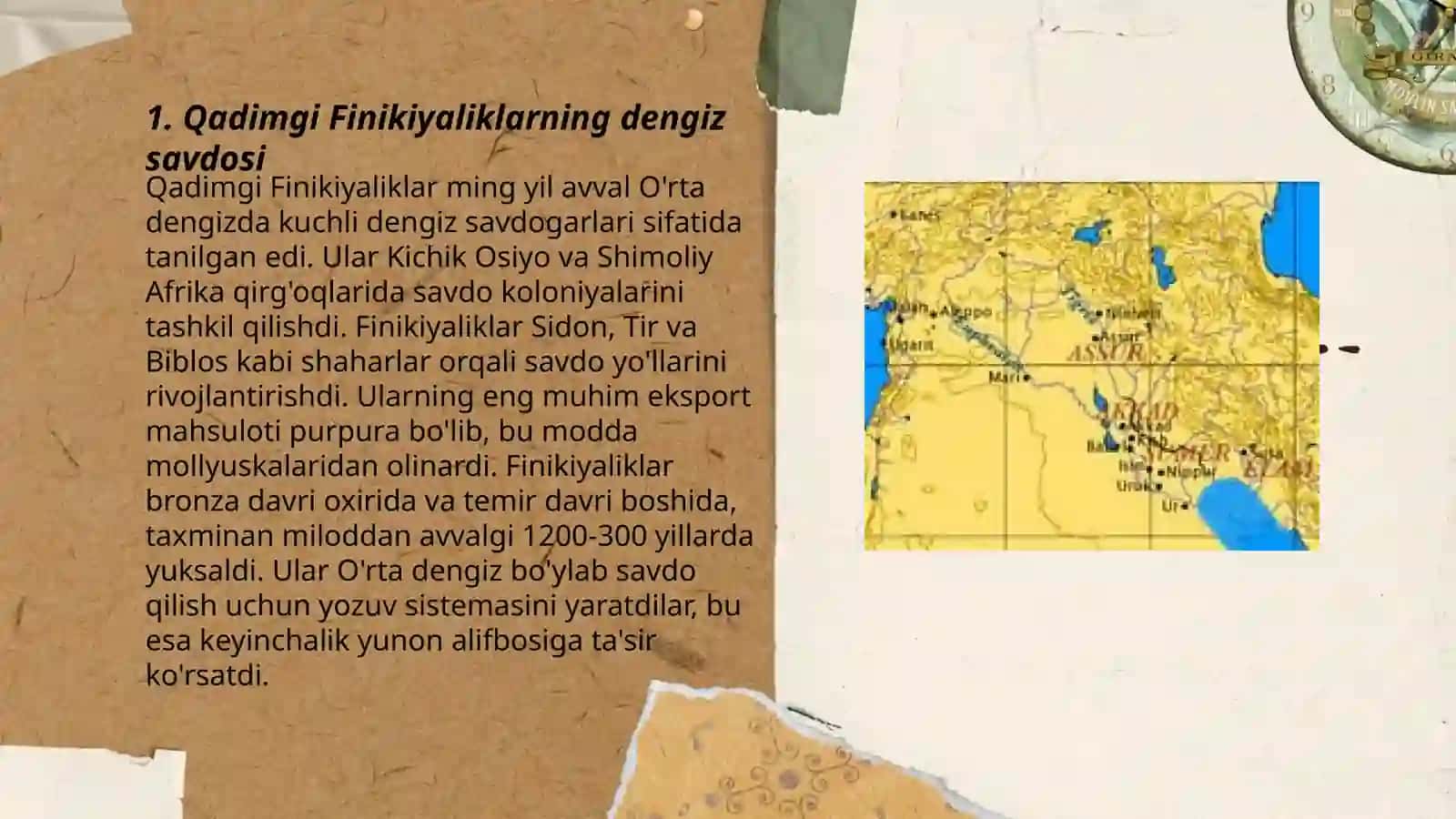 Qadimgi Finikiyada gеografik bilimlar rivoji 3