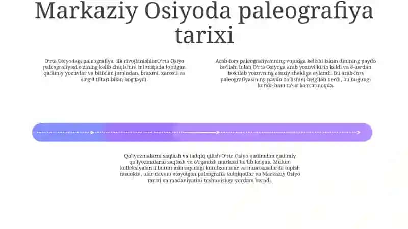 O‘Rta Osiyo Paleografiyasi 3