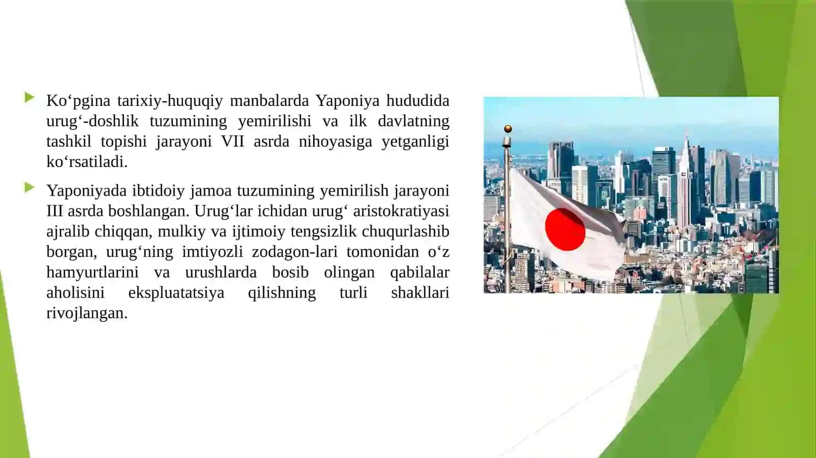 YAPONIYA DAVLATI VA HUQUQ. 3