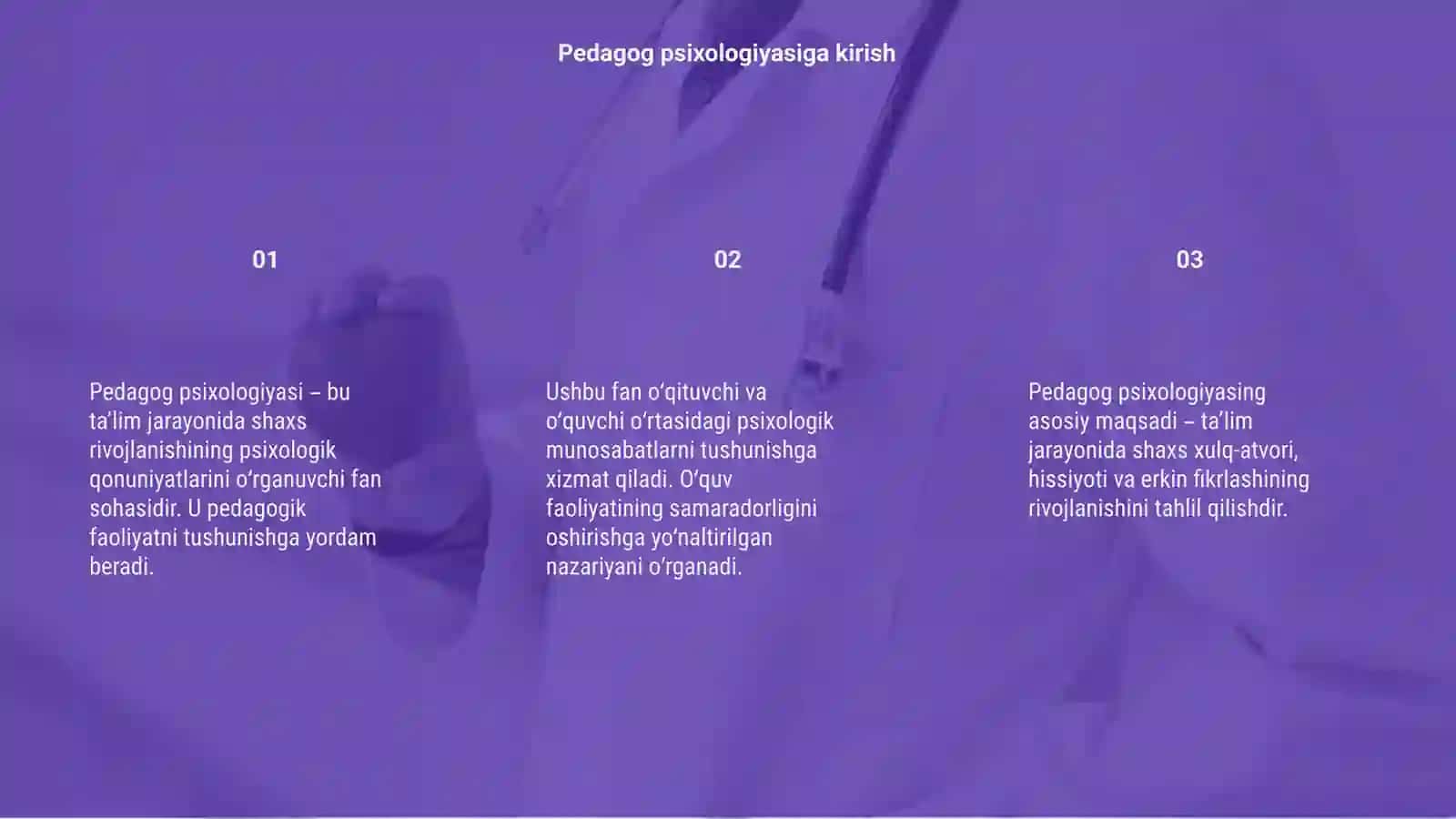 Pedagog psixologiyasi 3