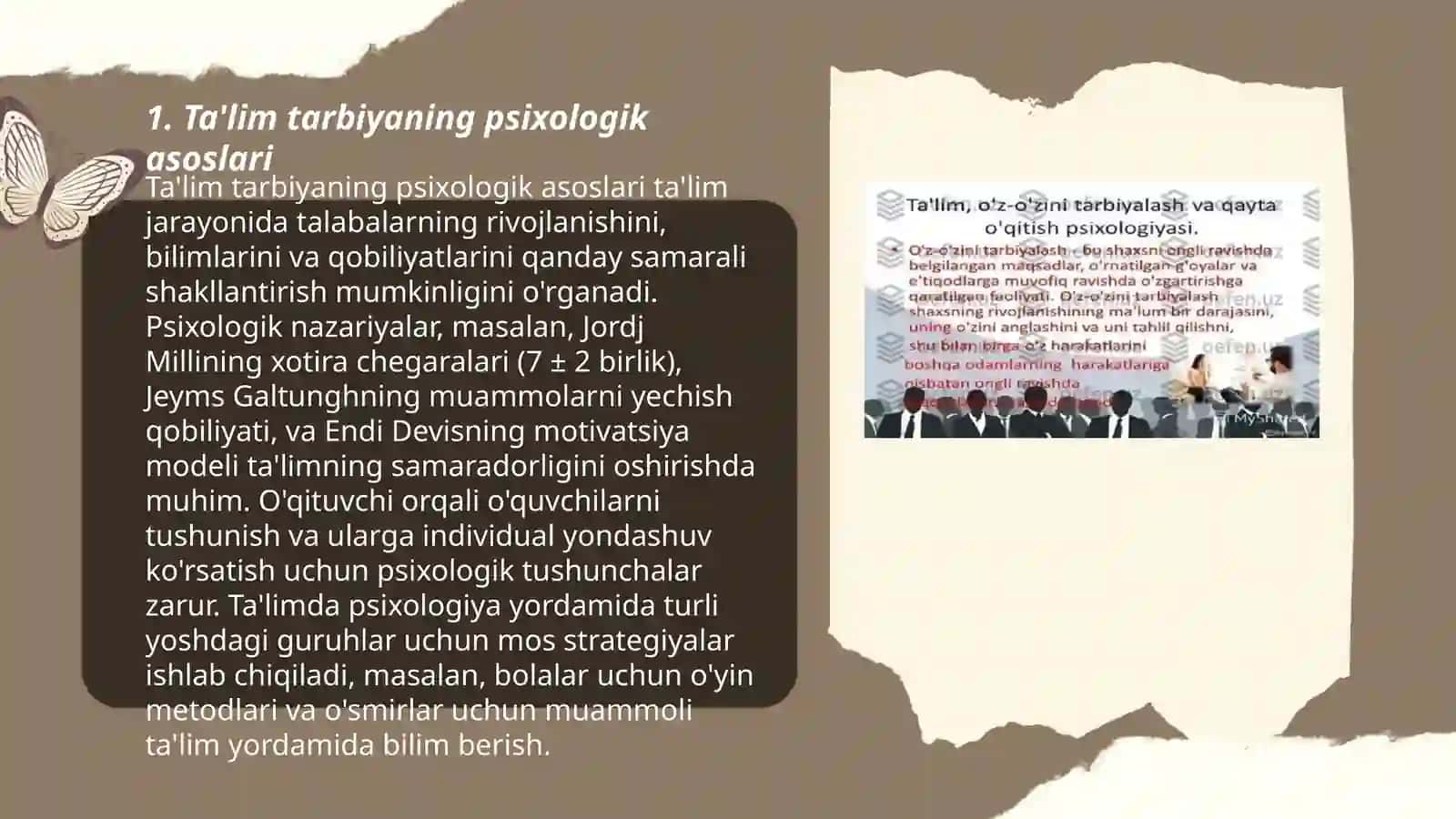Ta'lim tarbiyaning psixologik asoslari 3