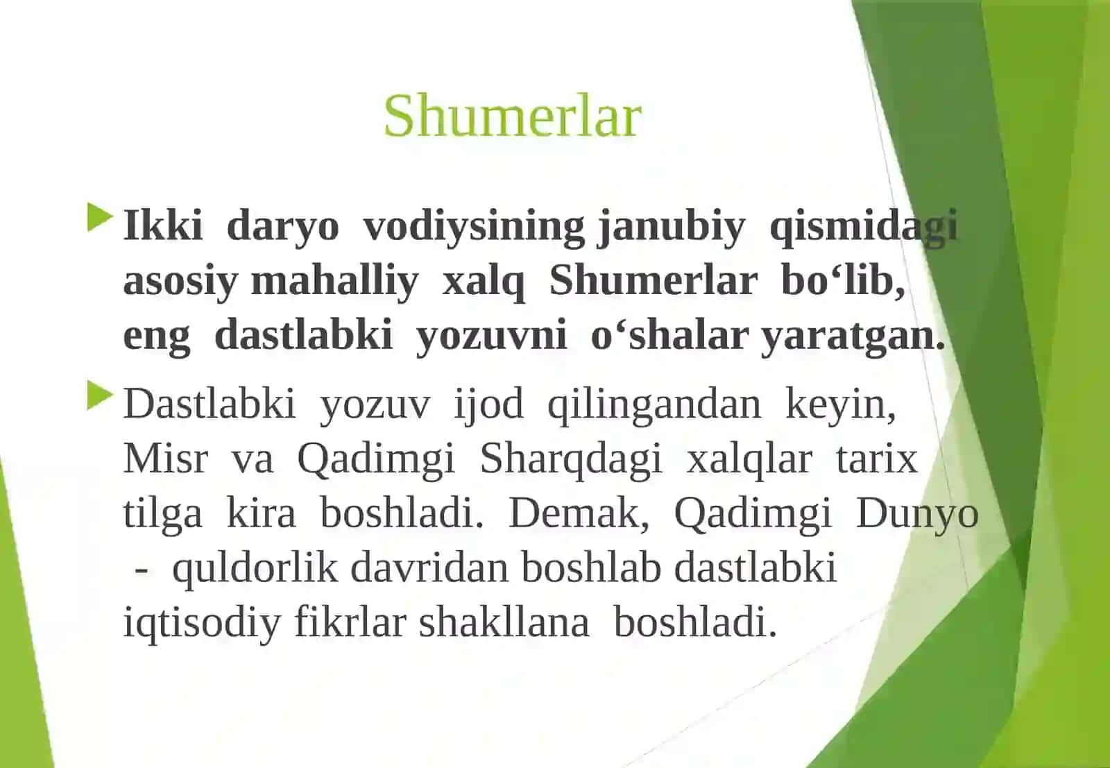 Qadimgi  dunyo  iqtisodiy  ta‘limotlar 3