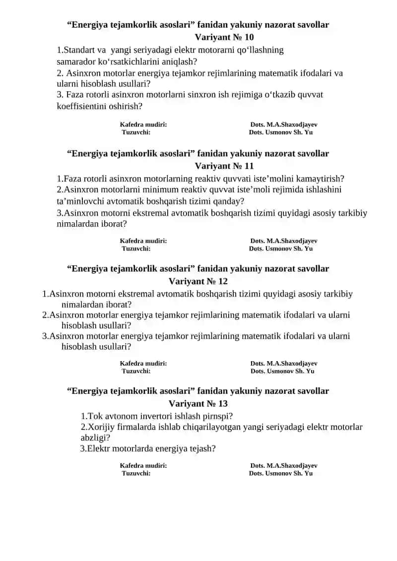 Energiya tejamkorlik asoslari 3