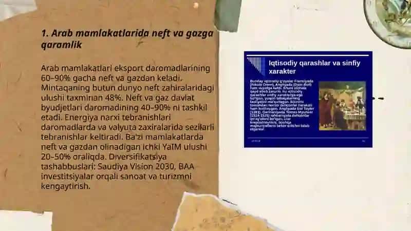 Arab mamlakatlaridagi iqtisodiy qarashlar 3