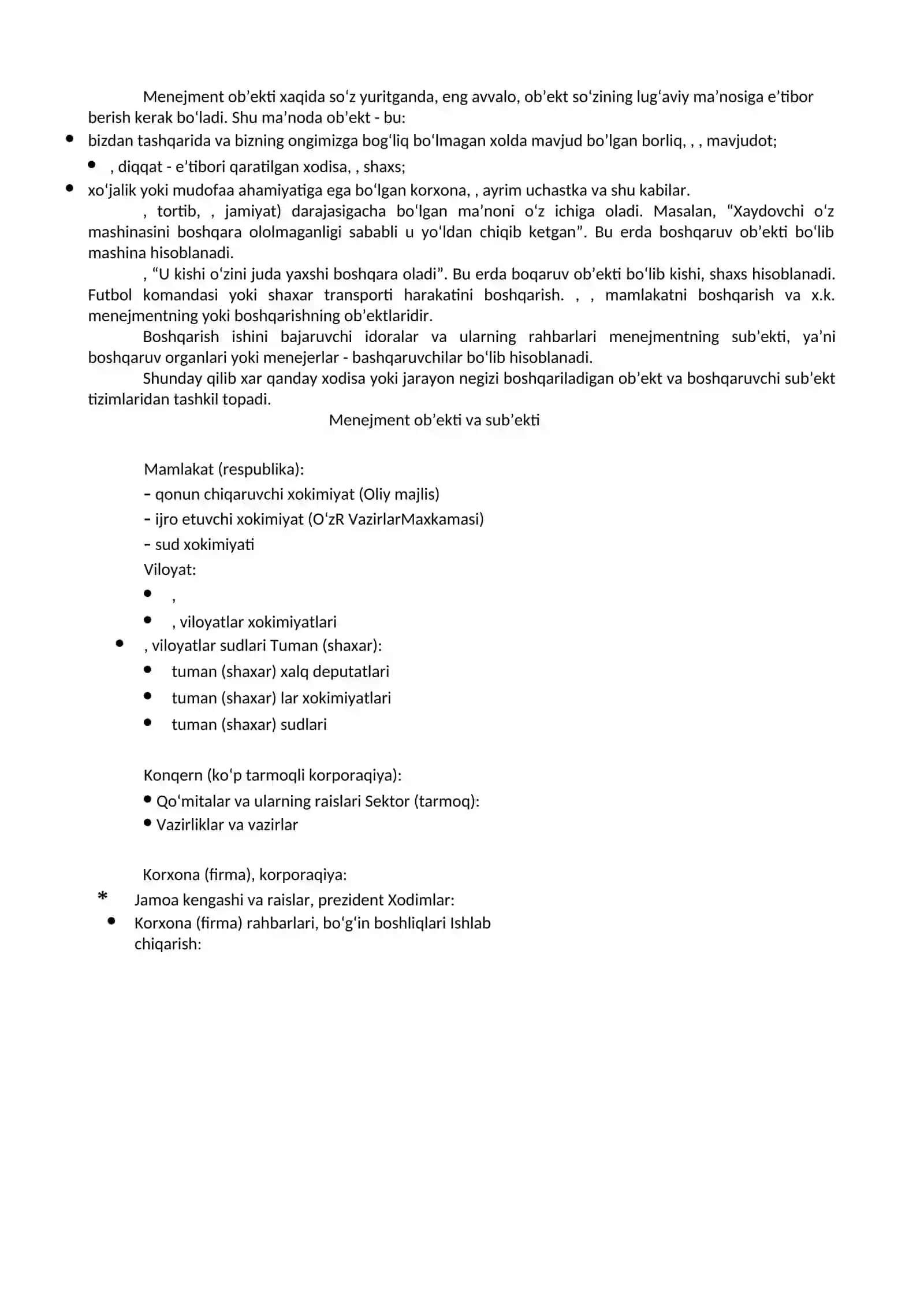 Menejment nazariyasi asoslari 3