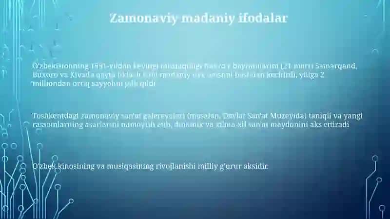 Oʻzbekistoning manaviy va madaniy taraqqiyoti 3