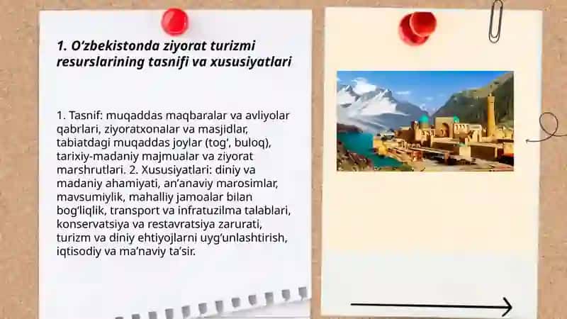 O'zbekistonda ziyorat turizmi resurslari 3