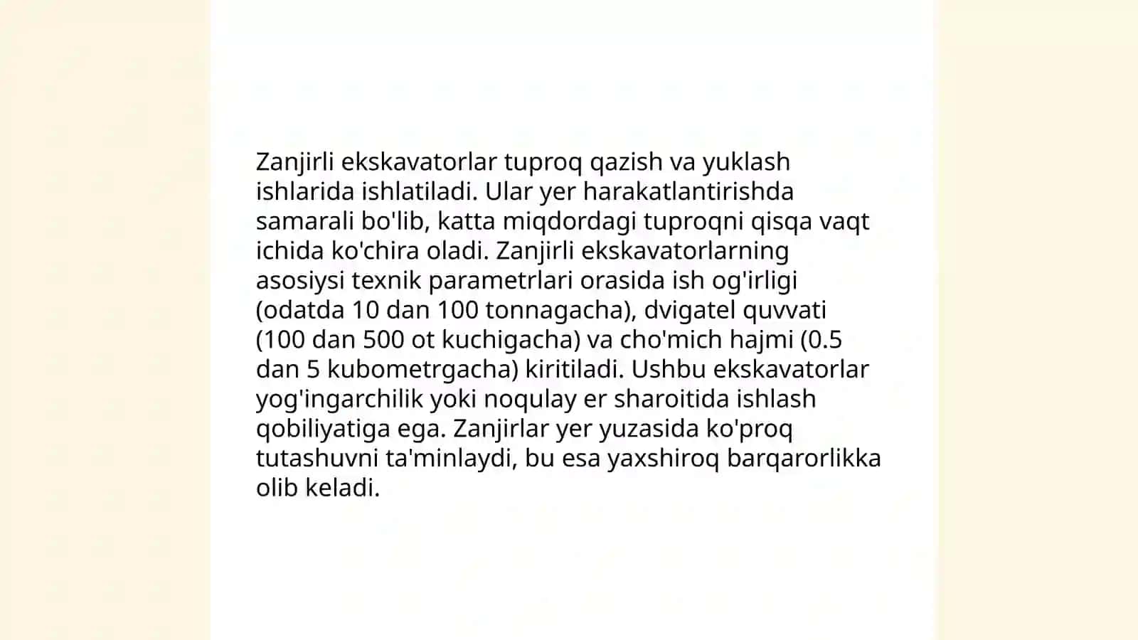 Zanjirli ekskavatorlar 3