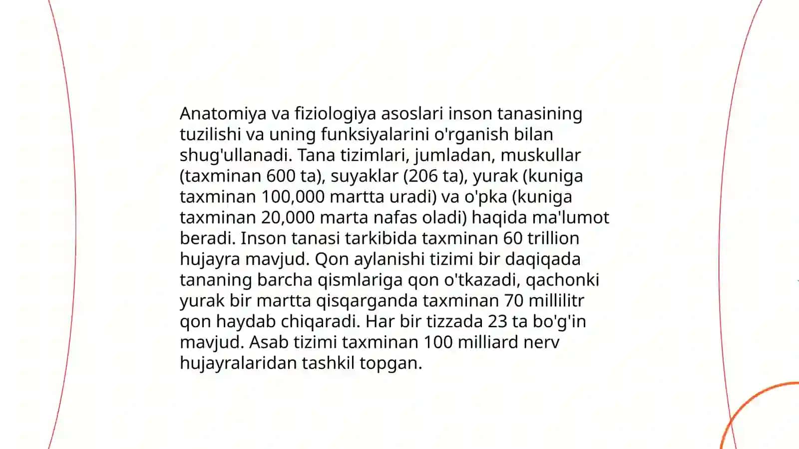Anatomik iboralarning tarjimasi 3