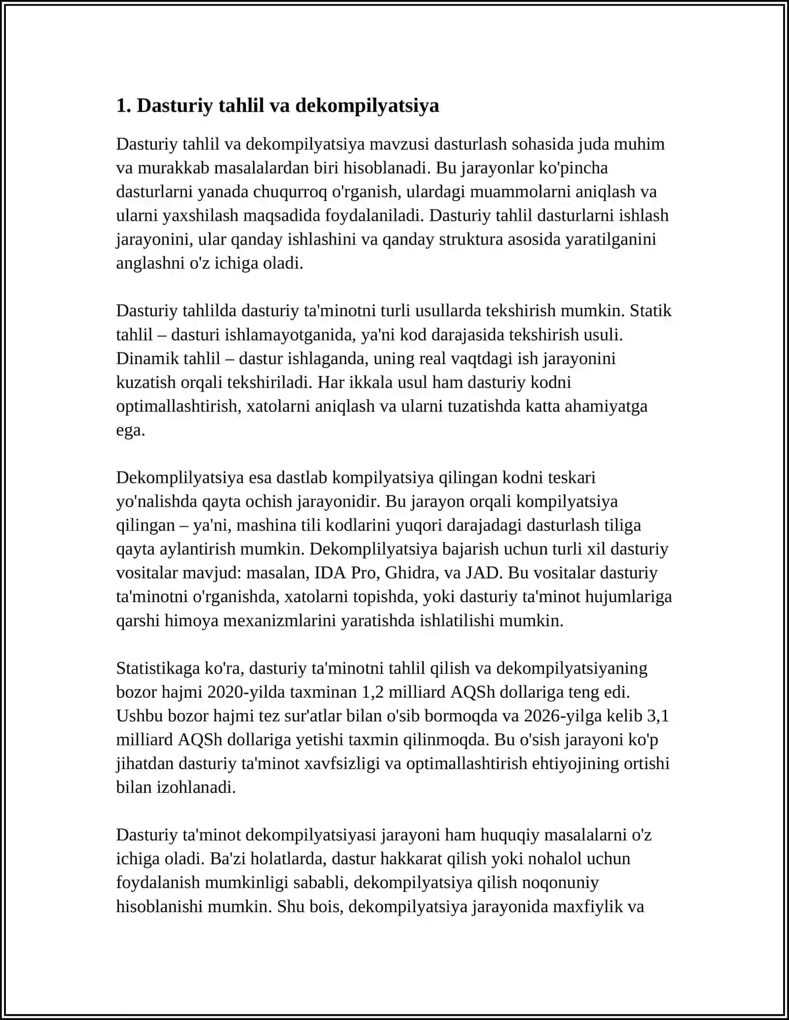 DIZASSEMLER DASTURIY VOSITALARI 3