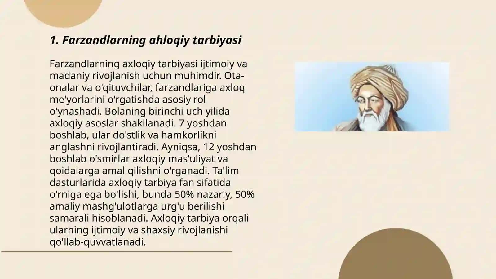 Farzandlarning ahloqiy tarbiyasi 3