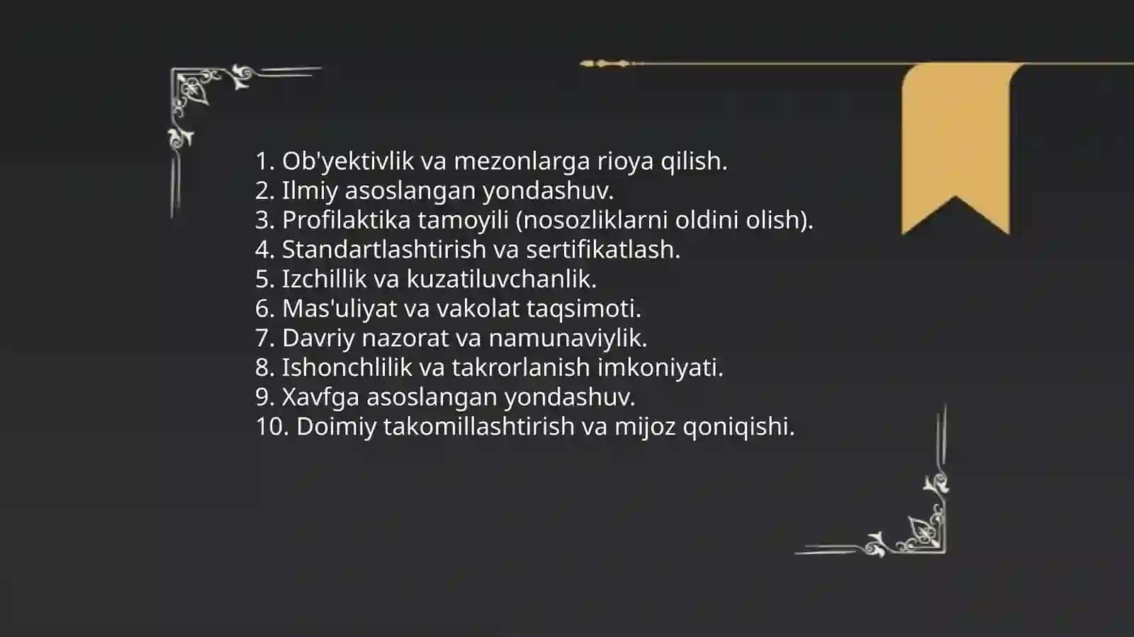 Mahsulot sifatini nazorat qilish usullari 3