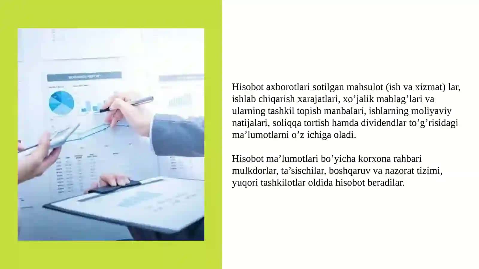 Moliyaviy hisobot 3
