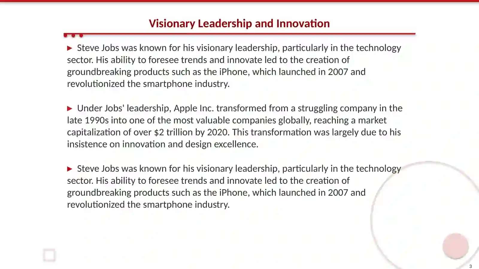 Leadership Steve Jobs 3