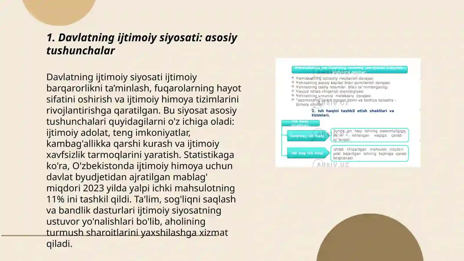 Davlatning ijtimoiy siyosati 3