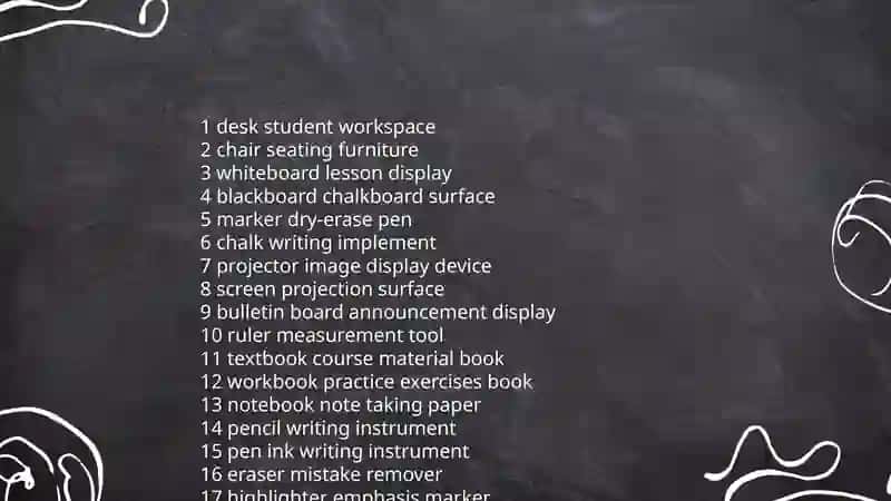 Words and phrases related to education and studying 3