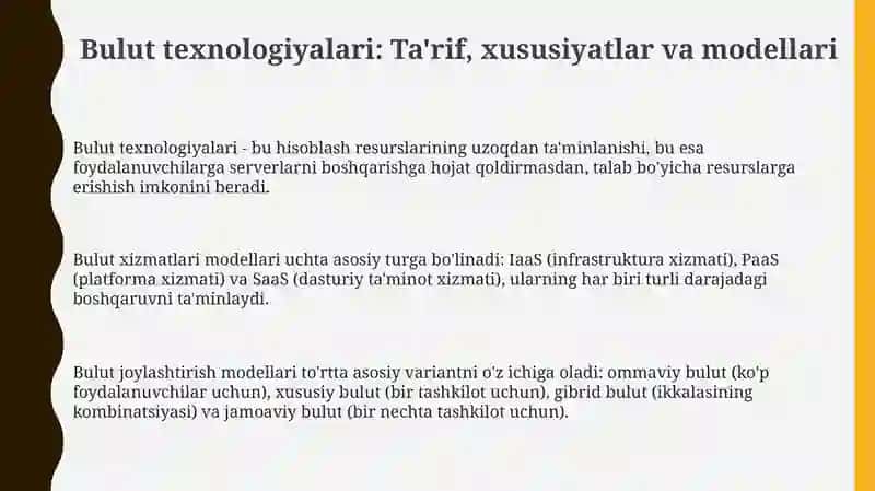 Bulut texnologiyalari 3