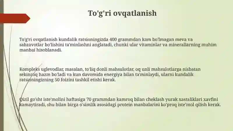 Soğlomturmushtarzi 3