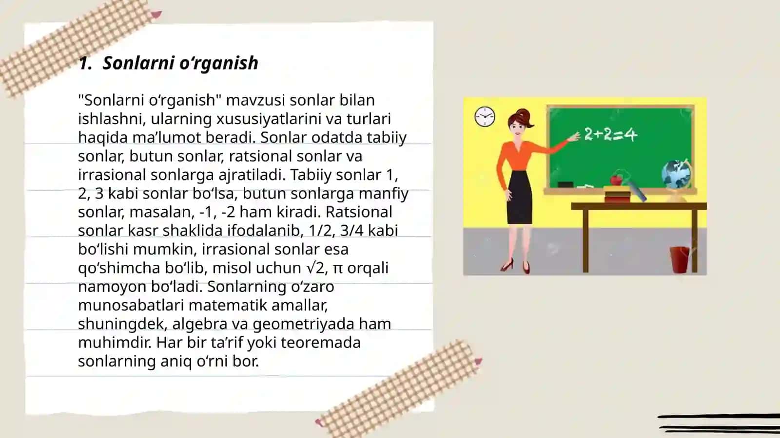 Boshlangʻich sinf matematika kursining mazmuni va tuzilishi 3