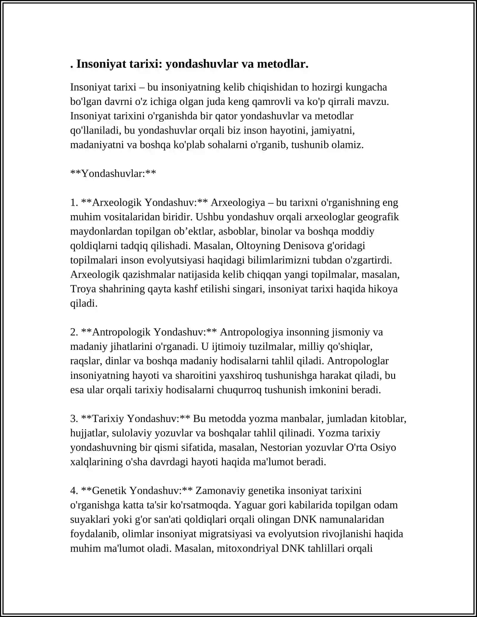 TARIXIY DALIL VA UNI TUSHUNTIRIB BERISH 3