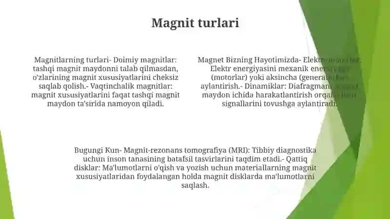 Magnet Bizning Hayotimizda 3