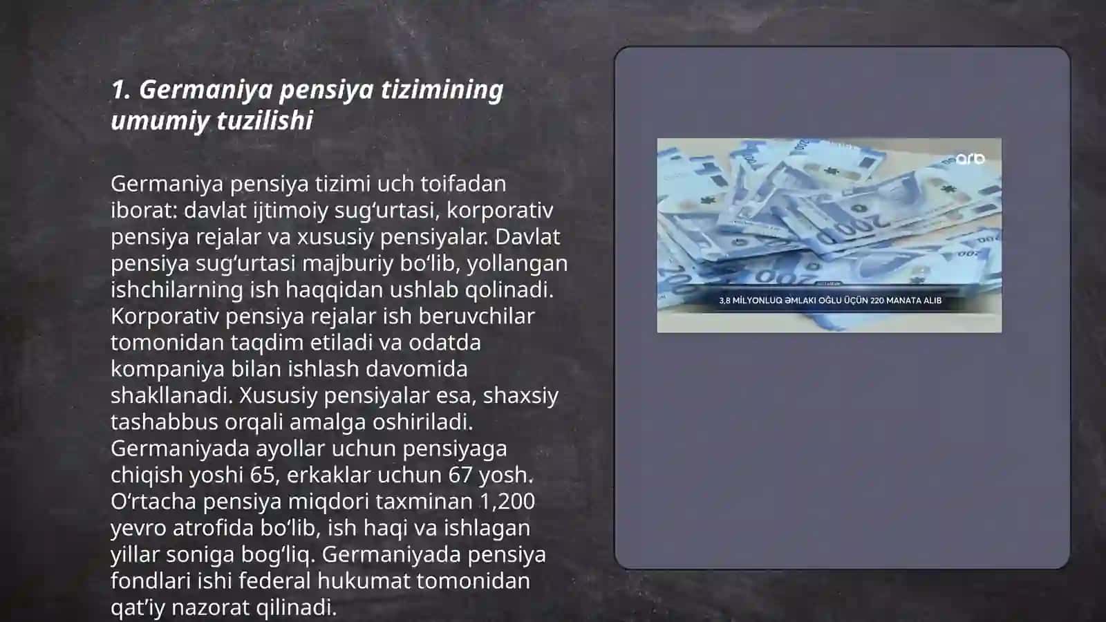Germaniya Pensiya tizimi 3